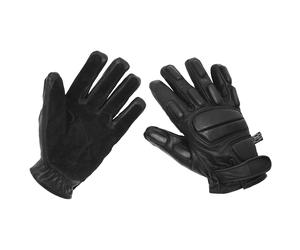 MFH Protect Leather Gants Tactique Militaire Armée Extérieur Combat Travail Noir