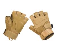 MFH Protect Tactique Sans Doigts Gants Hommes Randonnée Extérieure Coyote Tan
