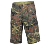 MFH Short Bermuda Militaire Style Armée En Ripstop Camo Flecktarn