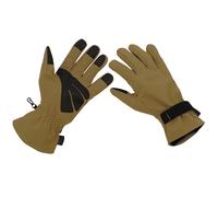 MFH Softshell Gants Tactique Écran Tactile Militaire Chasse Travail Coyote Tan