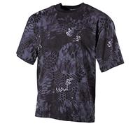 Max Fuchs T-shirt homme MFH Snake – 100 % coton – Noir – Taille L
