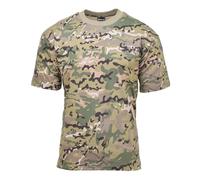 MFH T-Shirt Militaire Style US Manche Courte Respirant Operation Camo