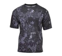 MFH T-Shirt Militaire Style US Manche Courte Respirant Snake Black