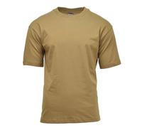 MFH T-Shirt Militaire Style US Manche Courte Respirant Sous Couche Coyote