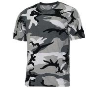 MFH T-shirt US Streetstyle Homme Gym L'Exercice Militaire Tactique Urban Camo
