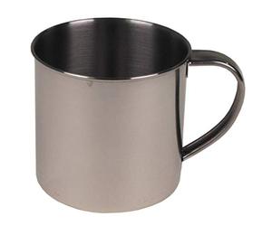 MFH Tasse à paroi simple en acier inoxydable 0,25 l
