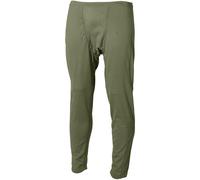 MFH US Thermique Pantalons Level II Gen III ECWCS Hommes Couche Base OD Vert