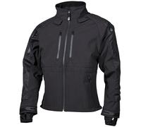 MFH Veste Softshell Protéction Noir S-3XL Pour L'Extérieur Pluie Fonctionnelle