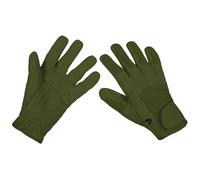 MFH Worker Light Tactique Gants Airsoft Militaire Chasse Travail Vert Olive