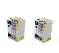 MFHgLKT Cartouche d'encre 802XL Compatible avec imprimantes WF 4720 WF 4730 WF 4734 WF 4740 WF 4745(4 Color 2set)