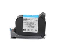 MFHgLKT Cartouche d'encre à solvant écologique, 25.4mm, Compatible avec imprimante portative, 600DPI, Portable, Non chiffrée, Compatible avec Date d'expiration(25.4mm Invisibility)