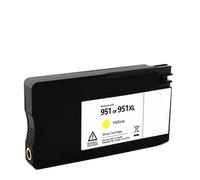 MFHgLKT Cartouche d'encre Couleur Compatible avec 950 950XL Compatible avec imprimantes Officejet Pro 8100 8600 8610 8620(Yellow)