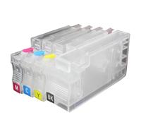MFHgLKT Cartouche d'encre Rechargeable Vide, Compatible avec OfficeJet Pro 952 953 954 955XL 8702 8710 8210 8720 8730 8728 8715 7740 7720, sans Puce