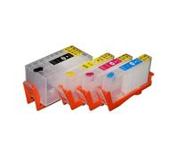 MFHgLKT Cartouche d'encre Rechargeable Vide, sans Puce, Compatible avec Officejet 8010 8020 8025 8028 8022 8026 8012 8018 910 912 915 916 917 919(Cartridge No Chip)