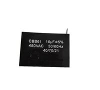 MFHgLKT Condensateur CBB61 16UF Compatible avec Les Applications de Fonctionnement du Moteur
