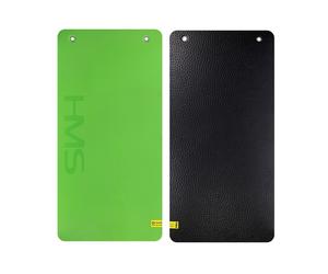MFK01 GREEN-BLACK MATA FITNESS KLUBOWA Z OTWORAMI HMS PREMIUM HMS PREMIUM