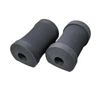 MFMEXUL 2 Pièces Push Up Pads Blocs Soutien Poignet Mousse Douce Antidérapants pour Renforcement Musculaire et Séances de Fitness Adaptés à Hommes Femmes, Gris
