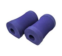 MFMEXUL 2 Pièces Push Up Pads Blocs Soutien Poignet Mousse Douce Antidérapants pour Renforcement Musculaire et Séances de Fitness Adaptés à Hommes Femmes, Violet Foncé
