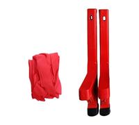 MFMEXUL 2 Pièces Stilts Bois Jouet Équilibre Marche Traditionnelle Chinoise avec Attaches Robustes pour Adultes Enfants Utilisable pour Cosplay Festival Repré, Longueur 45 Cm