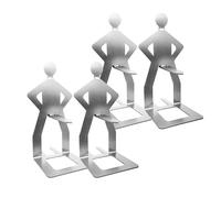 MFMEXUL 4 Supports à Barbecue Amusants, Bâtonnets à Rôtir, Cadeaux Réutilisables pour Saucisses et Hot-Dogs, Supports à Hot-Dogs