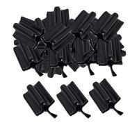 MFMEXUL 50 Pièces Capuchon T pour Piquet Clôture Embout Protecteur Cache Pointe Sécurité Bouchon PVC Résistant Installation Facile Convient pour Projets Agric