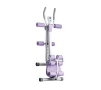 MFMEXUL Abdominal Machine Dispositif Pliable Équipement d'exercice Abdominal Résistance Bandes Adapté pour Renforcement Physique à Domicile, Violet