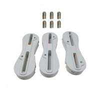 MFMEXUL Aileron de Surf Aileron Planche Boîte de Dérive Insert Kit avec Plugs Fusion Angle de Dévers Optimisé pour Stabilité et Maniabilité Accrues Compatible , Blanc