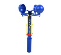 MFMEXUL Anémomètre Enfants Compteur de Du Vent Dispositif Analogique Échelle Poignée Formée pour Petites Mains Rotor Stables Adapté aux Leçons de Sciences