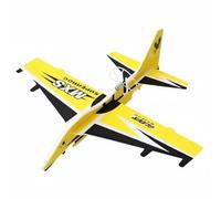 MFMEXUL Avion en Mousse Planeur à Lancer Modèle à Ailes Fixes Jouet de Vol Manuel Fuselage et Empennage Moulés Stable en Vol Adapté aux Jeux de Jardin, XC006-Yellow
