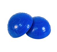 MFMEXUL Balance Training Ball Demi Sphère d'Équilibre Ballon Dôme Coussin Instable Outil de Proprioception en PVC Gonflable pour Activer Muscles Stabilité, Array, Bleu