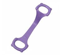 MFMEXUL Bande de Résistance 8 Entraînement Bande Élastique Extenseur Équipement Fitness TPE Solide Extensible X3 Grip Confortable Anti-Transpiration Ouvre, Violet