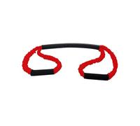 MFMEXUL Bande de Résistance Boxe pour Musculation Entraînement Force Souplesse Rapidité avec Poignées Latex Élastique Adaptée Hommes Femmes Utilisation, Rouge 20lb