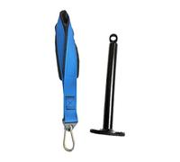 MFMEXUL Bande élastique pour Machines à Câbles et Haltères, Support de Poignet pour Renforcer Les Poignets et Les Avant-Bras et Améliorer La Force de Préhensi, Bleu
