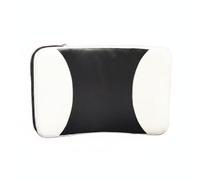 MFMEXUL Cible de Taekwondo Pad d'Entraînement Arts Martiaux Coussin de Frappe Cible de Pied Courbée Construction Solide Support Stable pour Séries de Coups, White