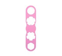 MFMEXUL Clé Pédale Vélo Outil Pédale Clé Plate Outil Entretien Alliage de Titane Découpes Multiples pour Montage et Démontage Rapides Adaptée aux Cyclistes, Rose