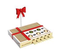MFMEXUL Coffret à Jouets pour Chat avec Griffoir, Robuste et Pratique pour l'exercice, Le Divertissement et L'interaction des Chats D'intérieur.