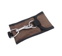 MFMEXUL Crochet de Plongée à Montage Facile, Accessoire de Plongée, Clip en Nylon Robuste avec Sac de Transport Pratique pour La Recherche sous, Brun