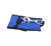 MFMEXUL Crochet de Plongée à Montage Facile, Accessoire de Plongée, Clip en Nylon Robuste avec Sac de Transport Pratique pour La Recherche sous, Bleu Clair