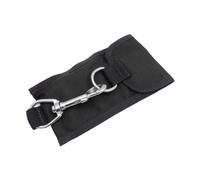 MFMEXUL Crochet de Plongée à Montage Facile, Accessoire de Plongée, Clip en Nylon Robuste avec Sac de Transport Pratique pour La Recherche sous, Noir