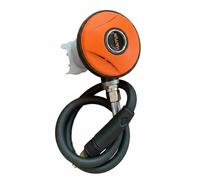 MFMEXUL Détendeur de Plongée Régulateur de Scaphandre Deuxième Étage Ajustable Embout Respiratoire Réponse Rapide du Flux d'air Réduction de la Fatigue , Respirateur Non Réglable Haiyun