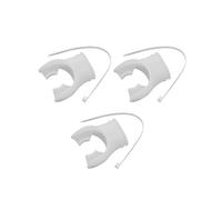 MFMEXUL Détendeur de Plongée Universel, Tuba Souple avec Sangle de Fixation, Accessoires pour équipement et Tuba de Plongée, Blanc