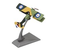 MFMEXUL Diecast Aircraft Avion de Chasse SPAD en Alliage Modèle Réduit Miniature avec Support pour Exposition Décoration sur Bureau Salon Adapté pour
