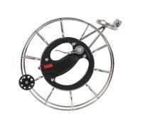 MFMEXUL Enrouleurs de Ligne de, Roue de, Dévidoir Multifonction avec Poignée Confortable, Frein à Main pour Pelouse, Camping, Piqueni, B