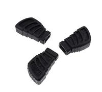 MFMEXUL Ensemble de 3 Sièges de Batterie, Tabourets de Batterie avec Pieds en Caoutchouc, Noirs, Grand