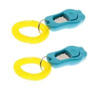 MFMEXUL Ensemble pour Chien, Sifflet pour Chien, Sifflet pour Chiot Fabriqué dans Un Matériau Confortable avec Une Dragonne et Un Son Puissant, Bleu