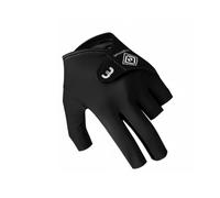 MFMEXUL Gant de Billard sans Doigts Gant Mitaine Accessoire Équipement avec Trois Doigts Ouverts pour Toucher Précis Revêtement Lisse pour Coups Constants et, Noir, Main Gauche