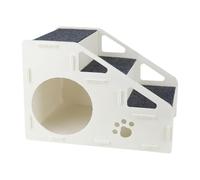 MFMEXUL Guide D'escalier pour Animaux de Compagnie, Aide à pour Chiens, Rampe Antidérapante, 3 étapes