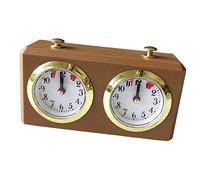 MFMEXUL Horloge D'échecs Classique, Chronomètre, Instrument de Jeu de Société, Design Rétro Mécanique pour Des Parties Plus Longues, Idéale pour Les Jeux