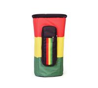 MFMEXUL Housse pour Tambour avec sign Distinctif à Blocs Couleurs et Poignée Transport Pratique Adaptée aux Musiciens Itinérants et aux Studios, 12 Pouces