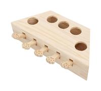 MFMEXUL Jouet « Peak » pour Chatons, Enrichissement, Attrayant, Polyvalent, en Bois, pour L'intérieur, Jouet Unique